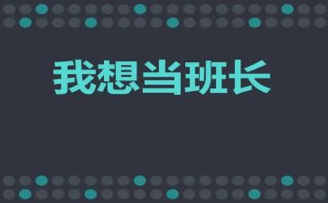 2024年班长工作总结7篇