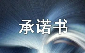 餐饮服务承诺书优质6篇