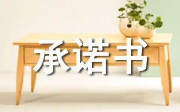 关于安全承诺书参考5篇
