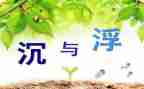 沉与浮优秀教案参考5篇
