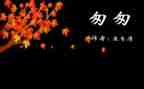 ?w匆匆读后感500字优秀6篇