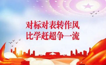 对标工作总结报告模板6篇