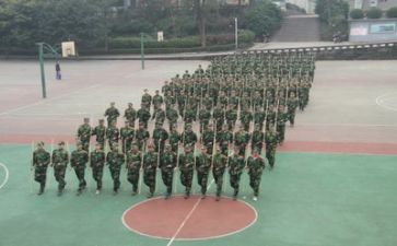 军训的作文300字5篇