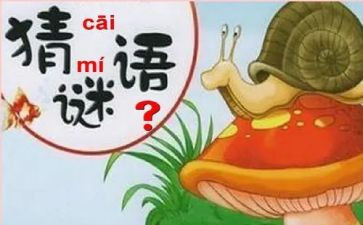 我谜语作文7篇