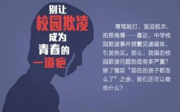 反欺凌演讲稿6篇