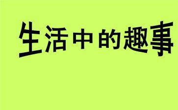 暑假趣事作文500字优秀8篇