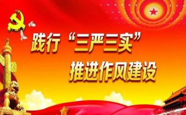 三严工作总结5篇
