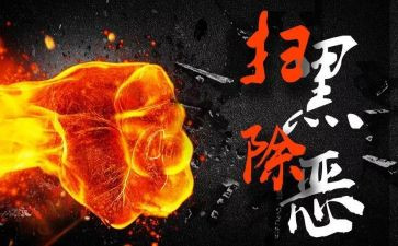 2024年扫黑除恶心得体会6篇