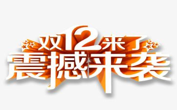 双12的活动方案模板6篇