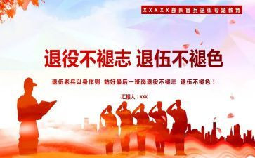 2024年退役工作总结优秀5篇