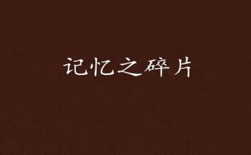 我记忆中的作文优质8篇