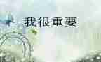 我很重要心得体会5篇