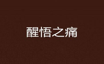 醒悟作文7篇