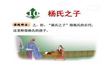 杨氏之子,读后感8篇