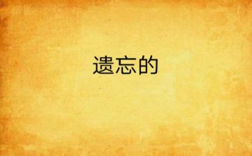 被遗忘的书作文800字5篇
