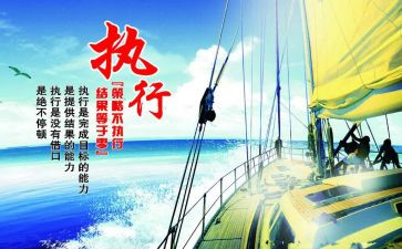 打造高执行力心得体会5篇